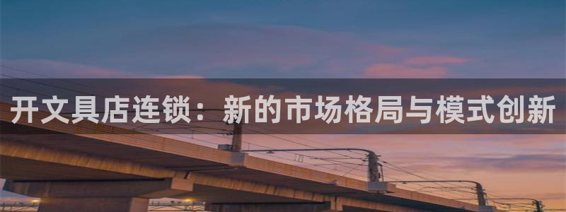 龙八国际地址：开文具店连锁：新的市场格局