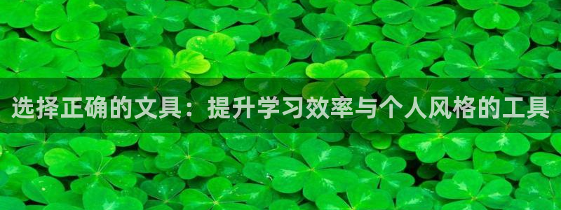 龙八国际官网网址：选择正确的文具：提升学