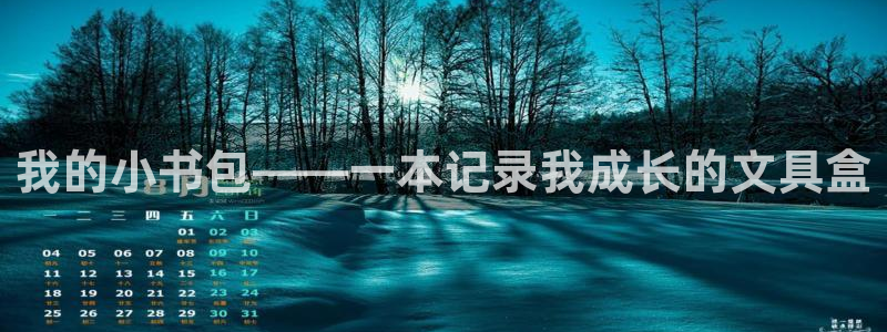 龙八国际官网手机版登陆：我的小书包——一