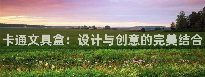 龙八国际贸易有限公司：卡通文具盒：设计与