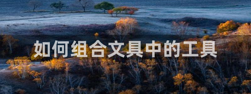 龙八国际靠谱吗：如何组合文具中的工具