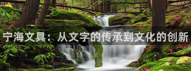 龙八国际手机登录入口：宁海文具：从文字的